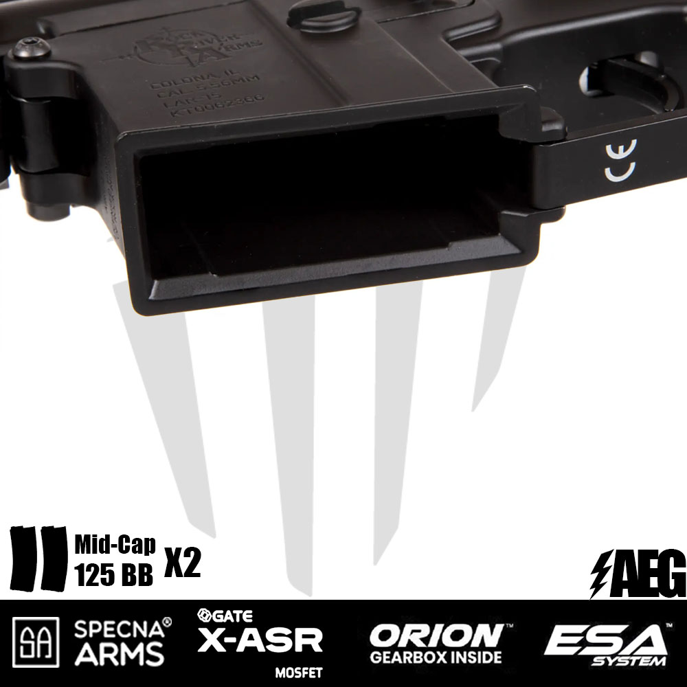 Specna Arms SA-E25 PDW EDGE™ Airsoft Tüfeği – Siyah Specna Arms SA-E25 PDW EDGE™ Airsoft Tüfeği – Siyah