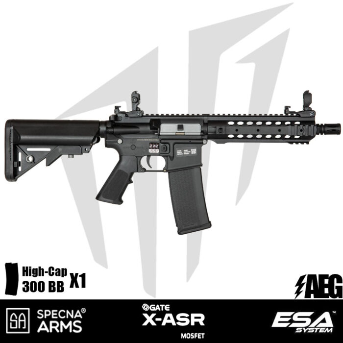 Specna Arms SA-F01 FLEX GATE X-ASR Airsoft Tüfeği – Siyah