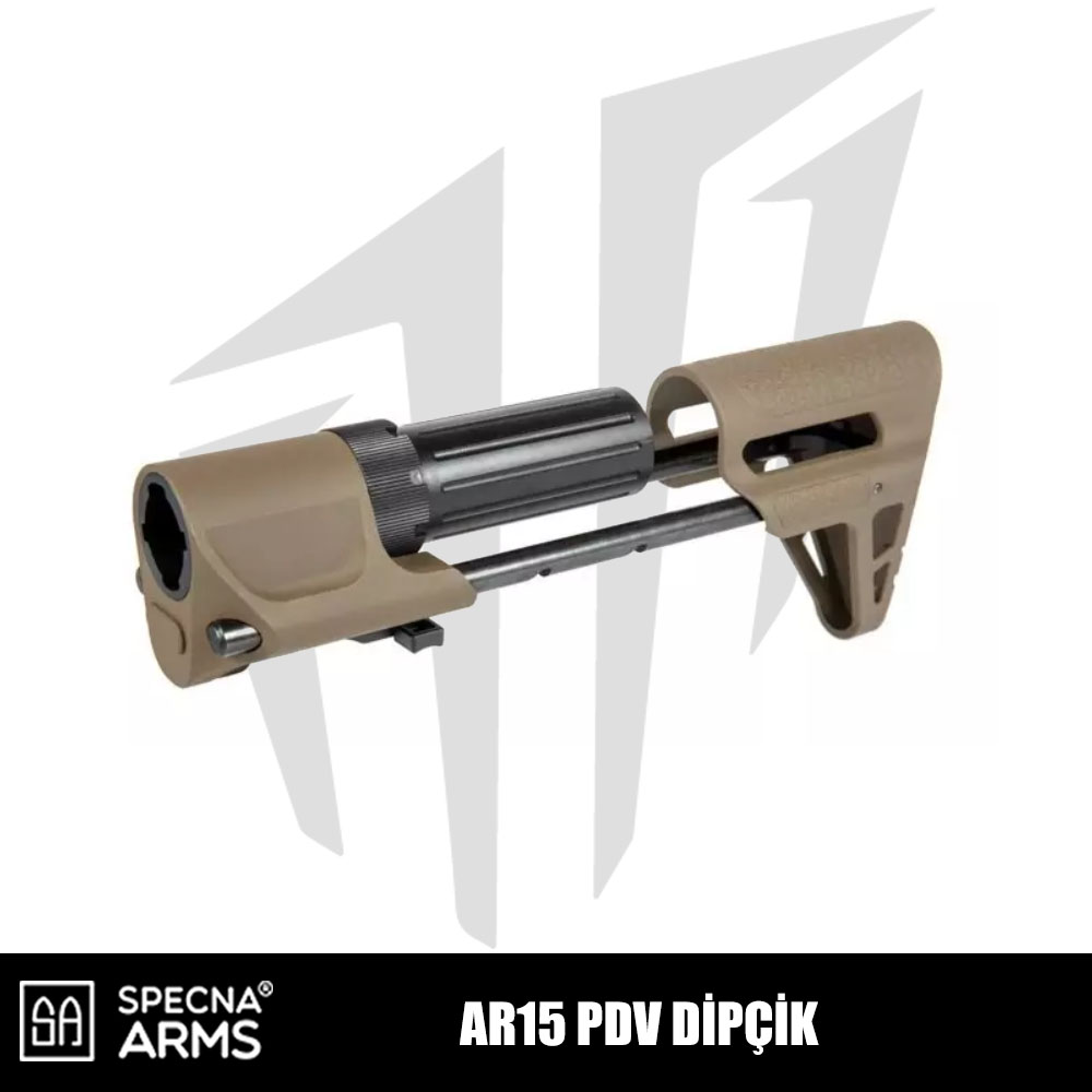 Specna Arms AR15 PDW Dipçik – Tan
