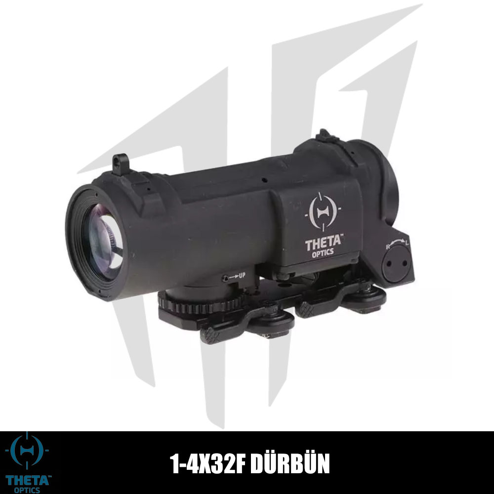 Theta Optics 1-4X32F Dürbün - Siyah