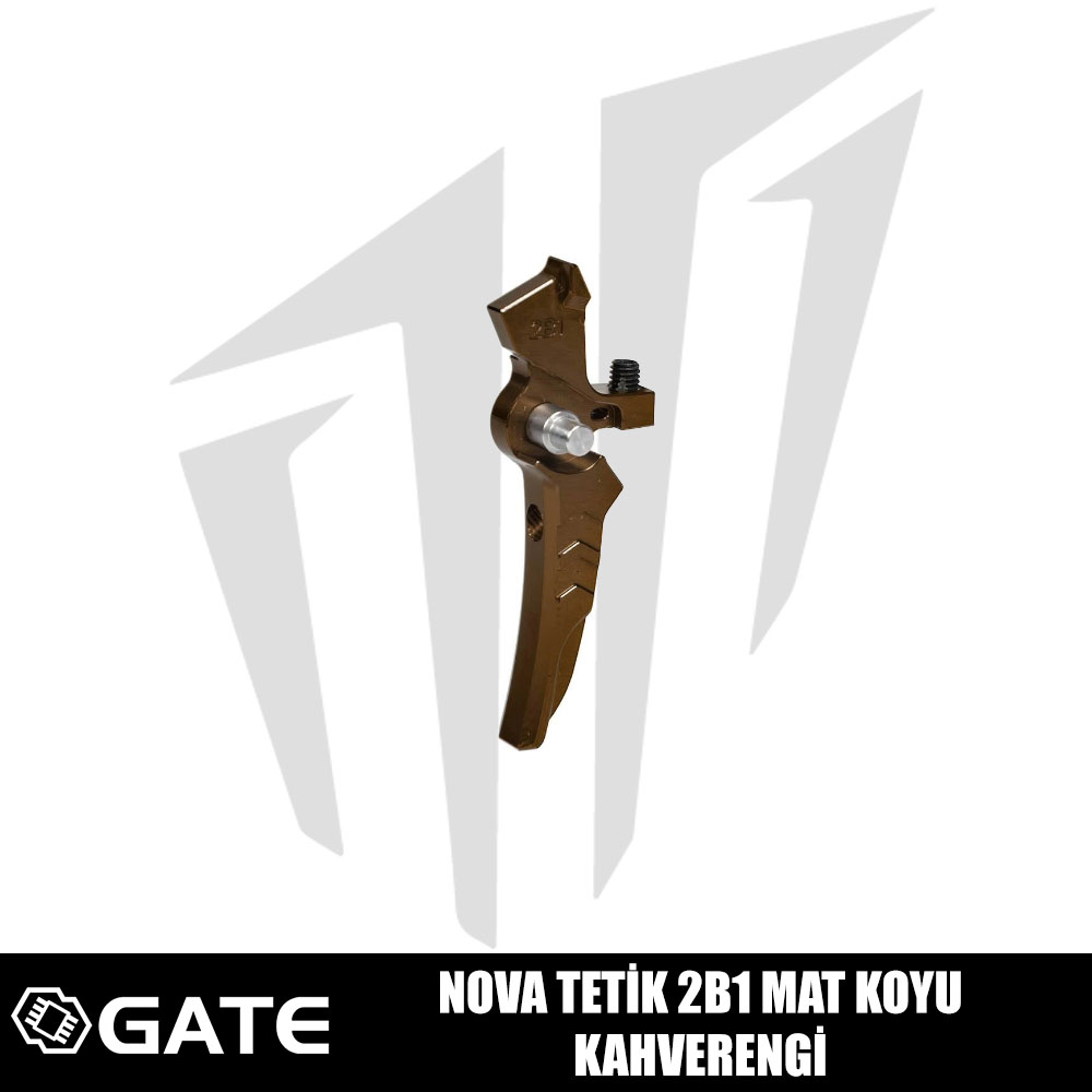 GATE Nova Tetik 2B1 Mat Koyu Kahverengi