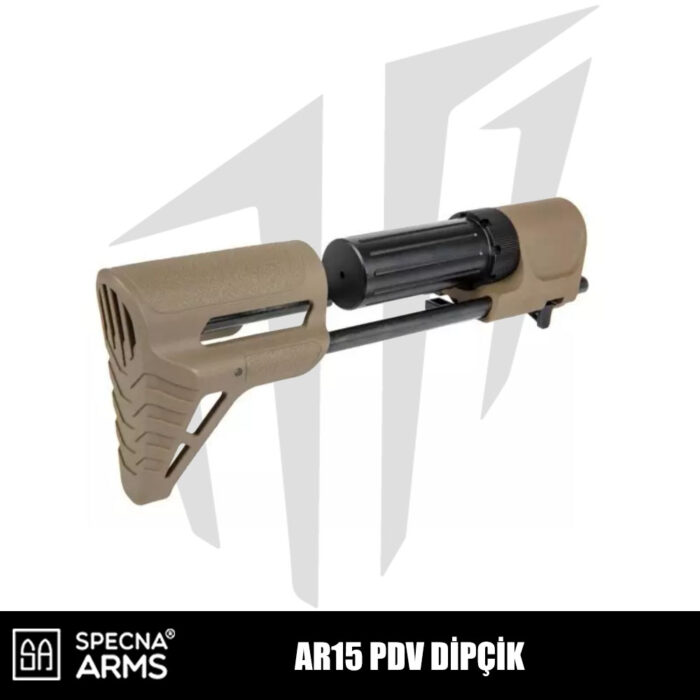 Specna Arms AR15 PDW Dipçik - Tan