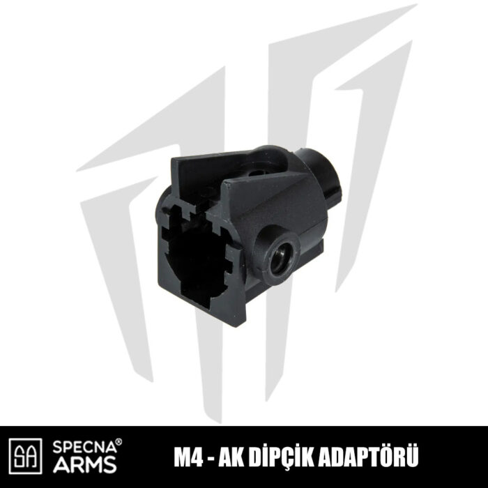 Specna Arms M4 - AK Dipçik Adaptörü – Siyah