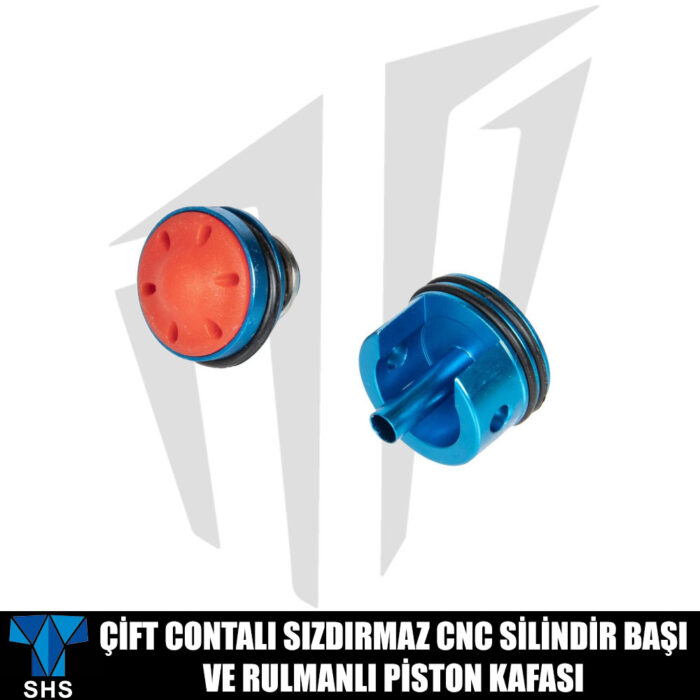 SHS Çift Contalı Sızdırmaz Silindir Başı Ve Rulmanlı Piston Kafası