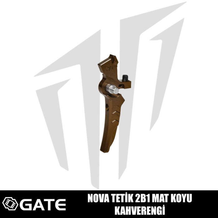 GATE Nova Tetik 2B1 Mat Koyu Kahverengi