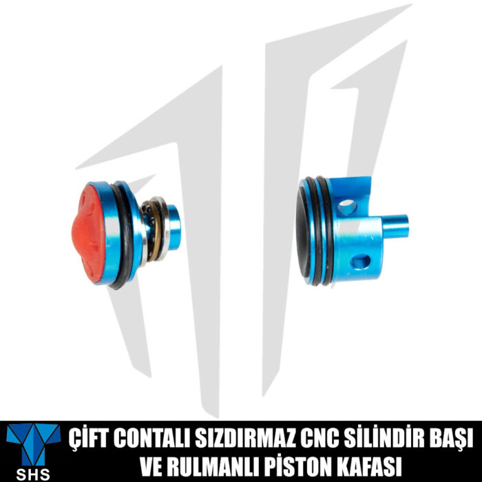 SHS Çift Contalı Sızdırmaz Silindir Başı Ve Rulmanlı Piston Kafası