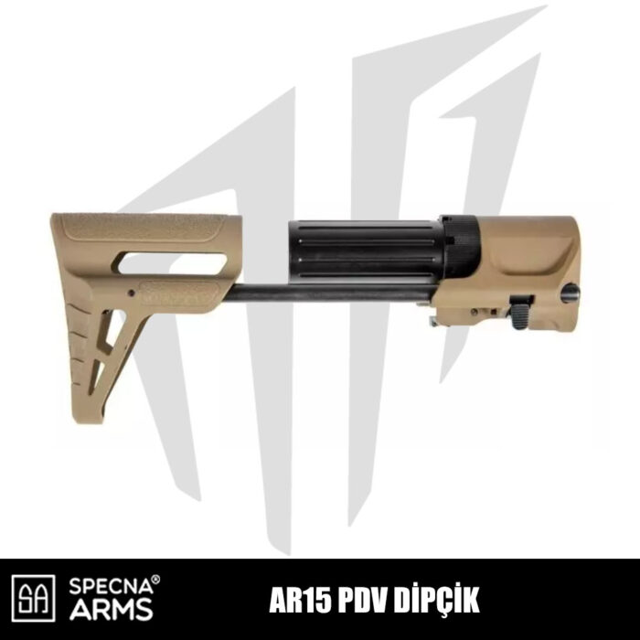 Specna Arms AR15 PDW Dipçik - Tan