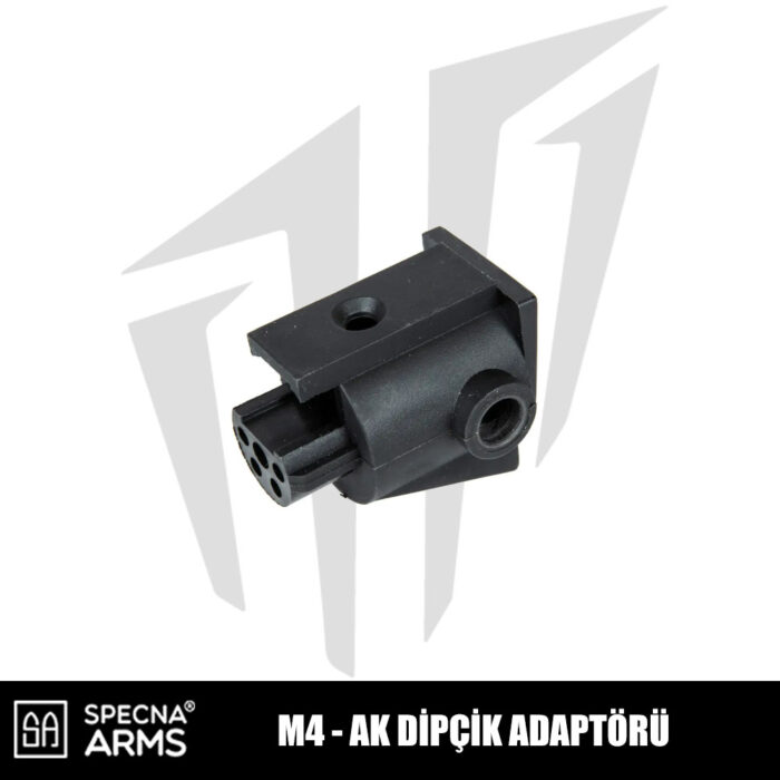 Specna Arms M4 - AK Dipçik Adaptörü – Siyah