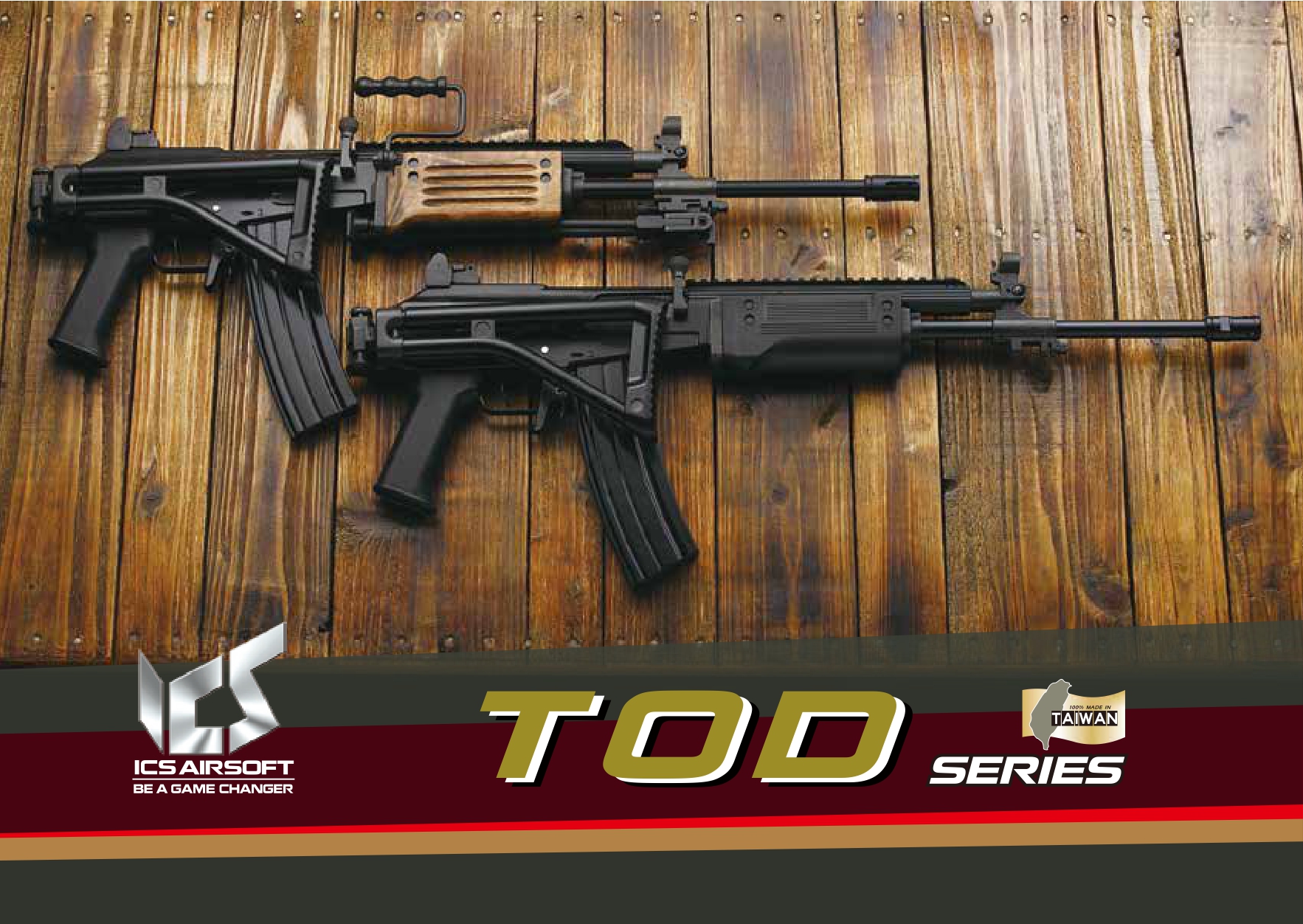 ICS Airsoft TOD ARM Airsoft Tüfeği – Siyah