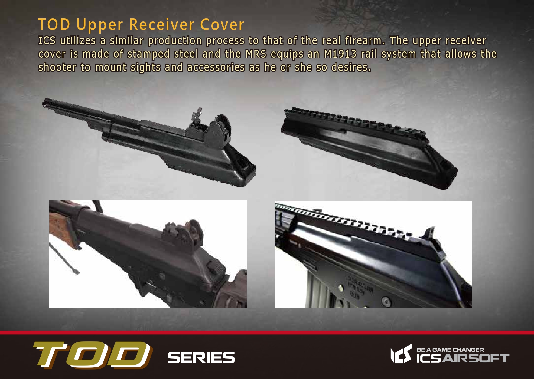 ICS Airsoft TOD ARM Airsoft Tüfeği – Siyah