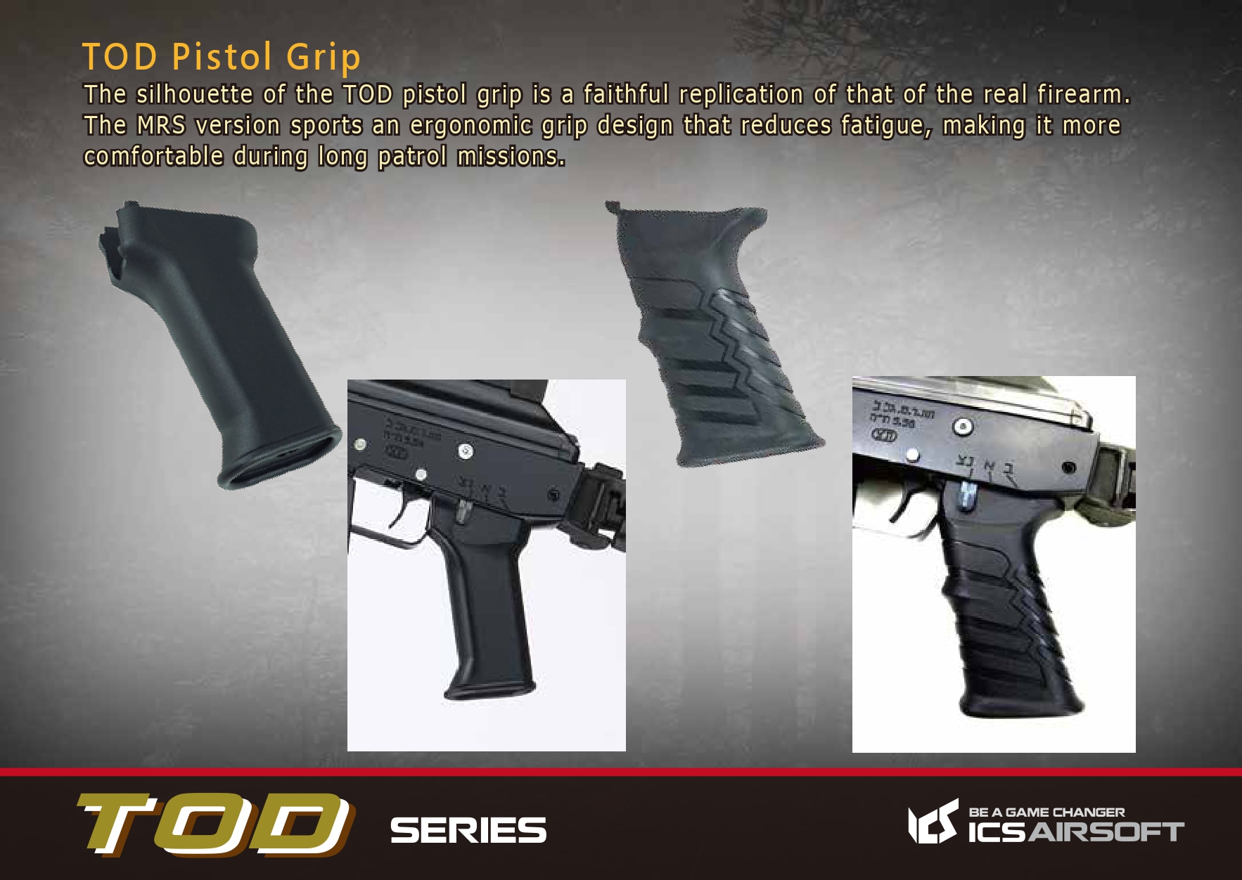 ICS Airsoft TOD ARM Airsoft Tüfeği – Siyah