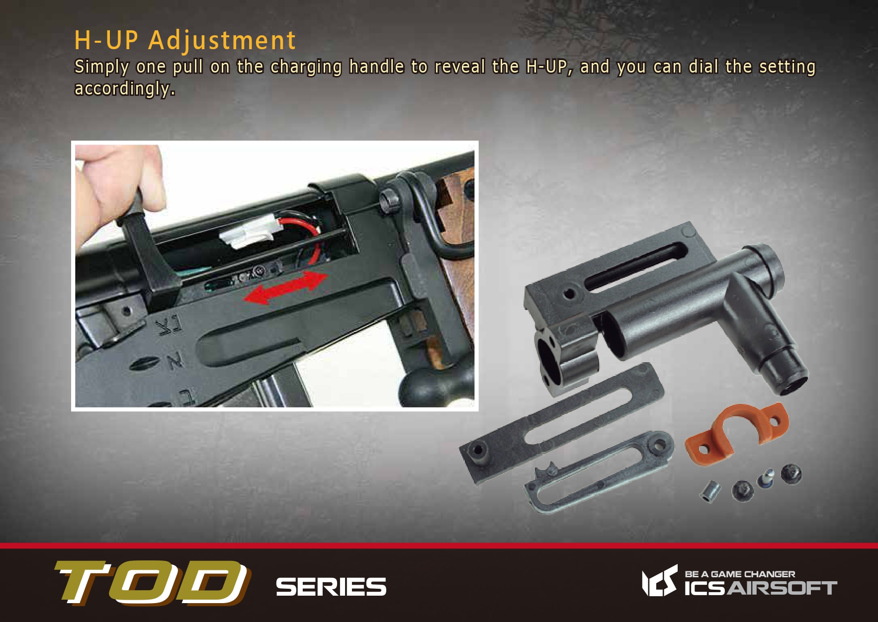 ICS Airsoft TOD ARM Airsoft Tüfeği – Siyah