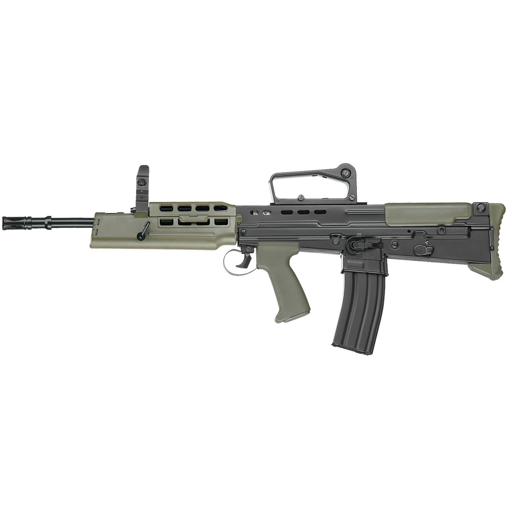 ICS Airsoft L85 A2 Airsoft Tüfeği – Yeşil-Siyah