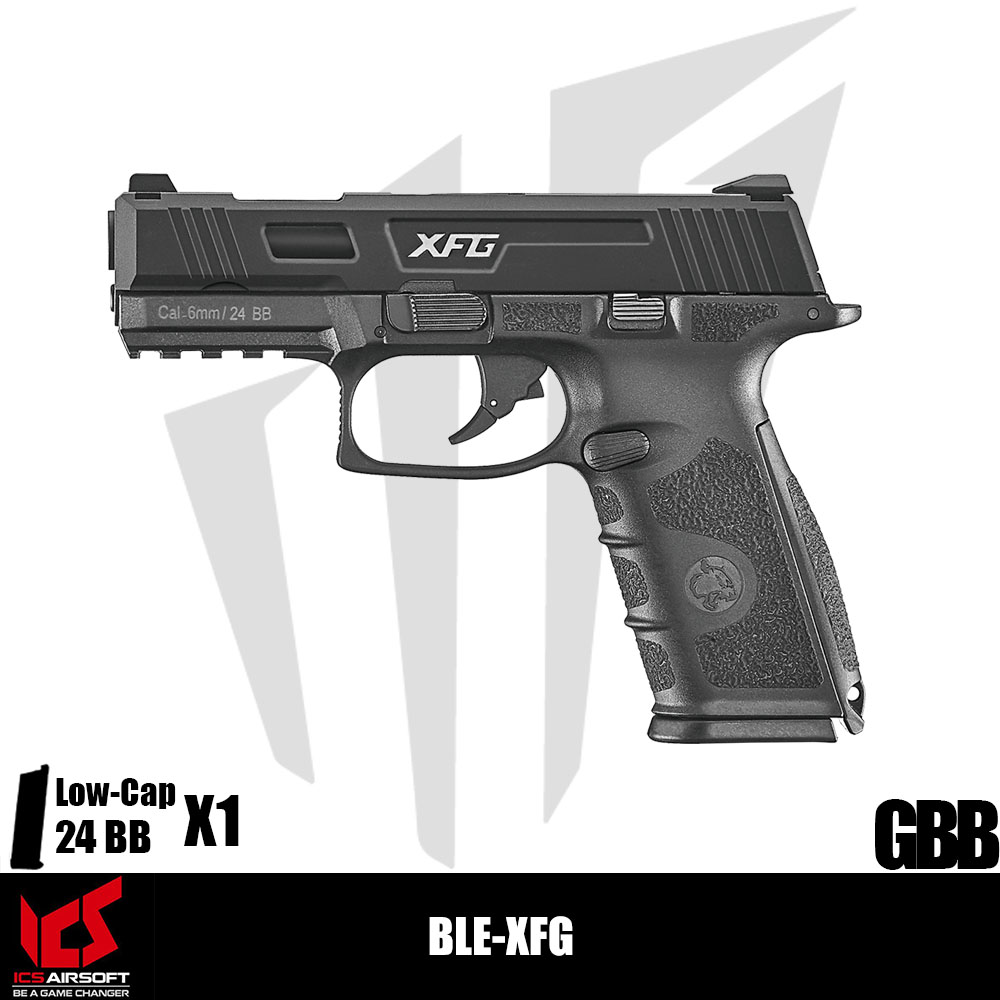 ICS Airsoft BLE-XFG Airsoft Tabanca – Siyah