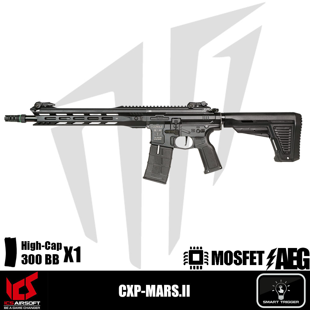 ICS Airsoft CXP-MARS.II Airsoft Tüfeği – Siyah