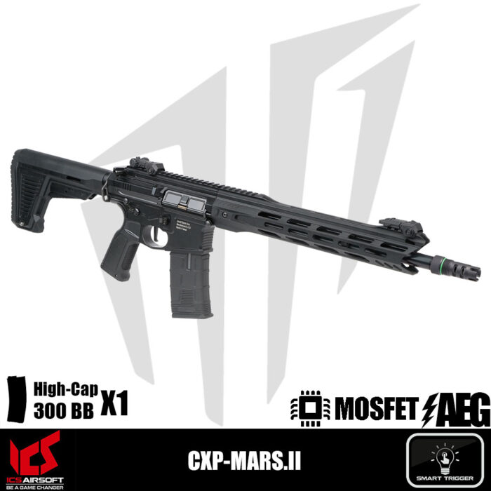 ICS Airsoft CXP-MARS.II Airsoft Tüfeği – Siyah
