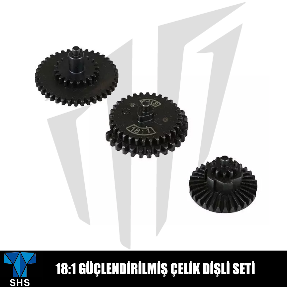 SHS 18:1 Güçlendirilmiş Çelik Dişli Seti