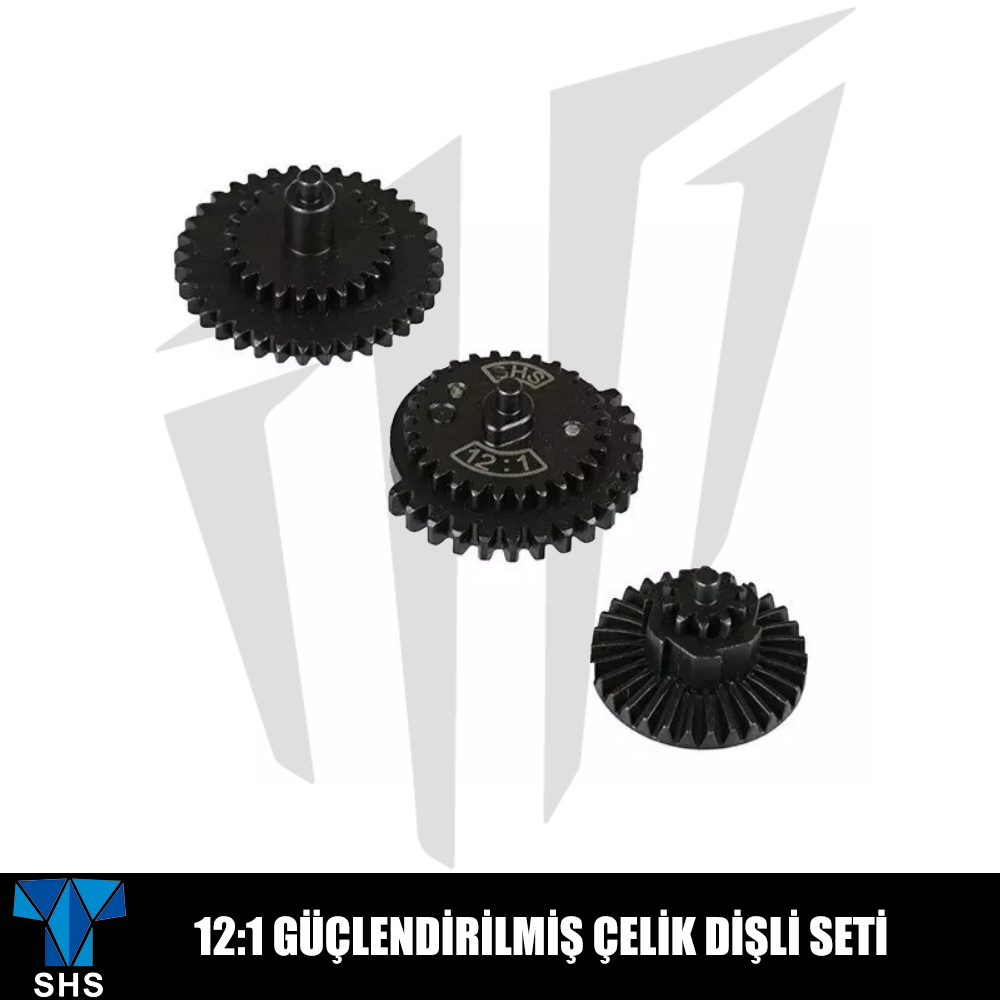 SHS 12:1 Güçlendirilmiş Çekil Dişli Seti