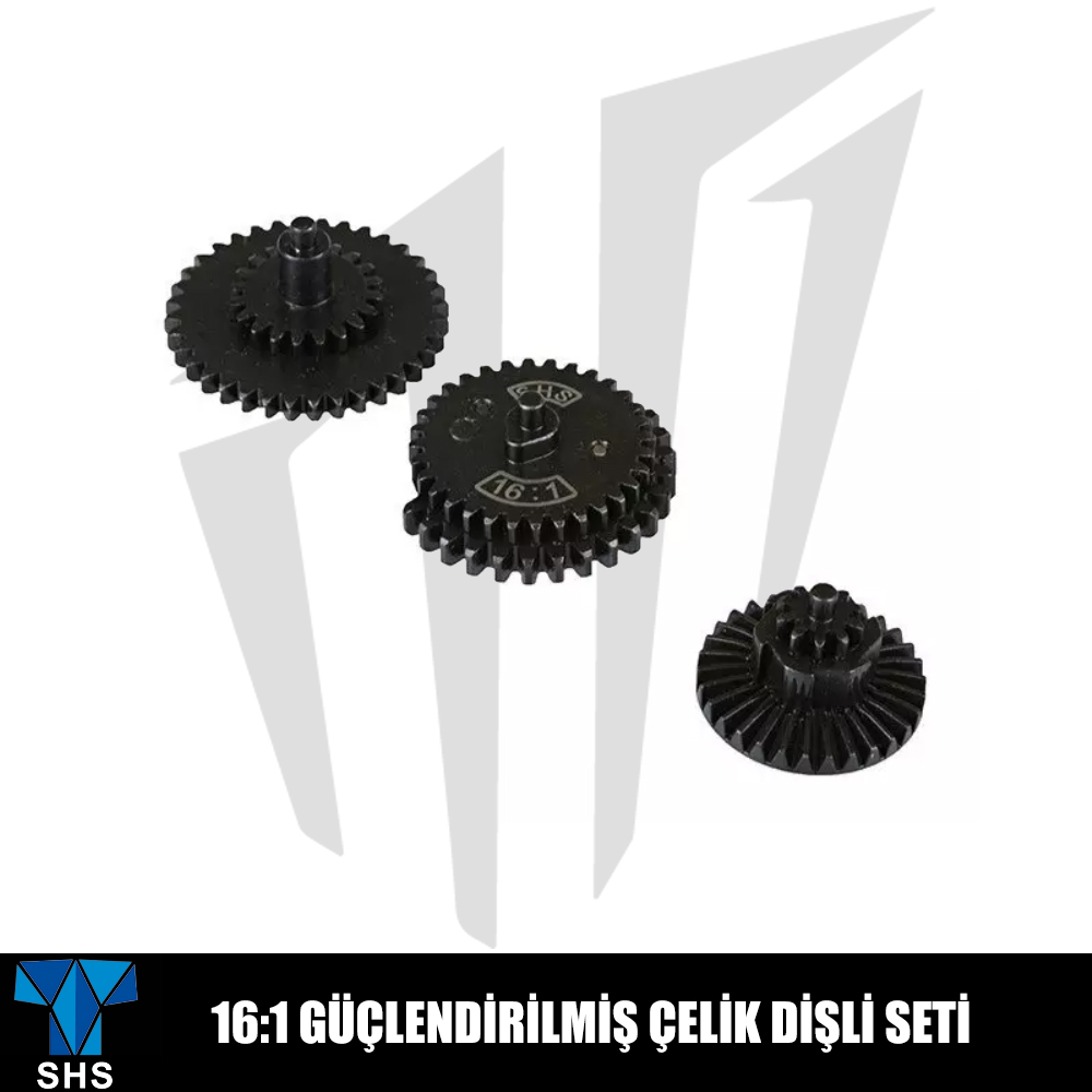 SHS 16:1 Güçlendirilmiş Çekil Dişli Seti