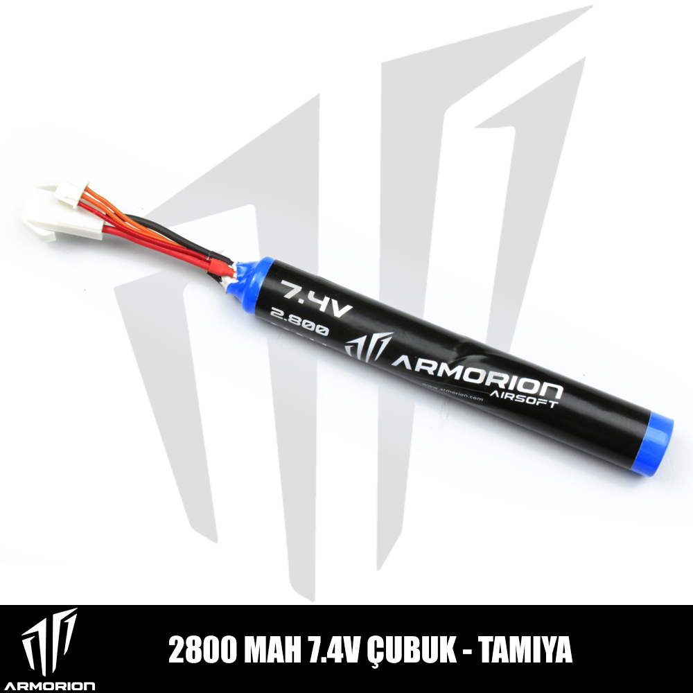 Armorion 7.4V 2800 Mah Çubuk – Tamiya Lithium-Ion Pil