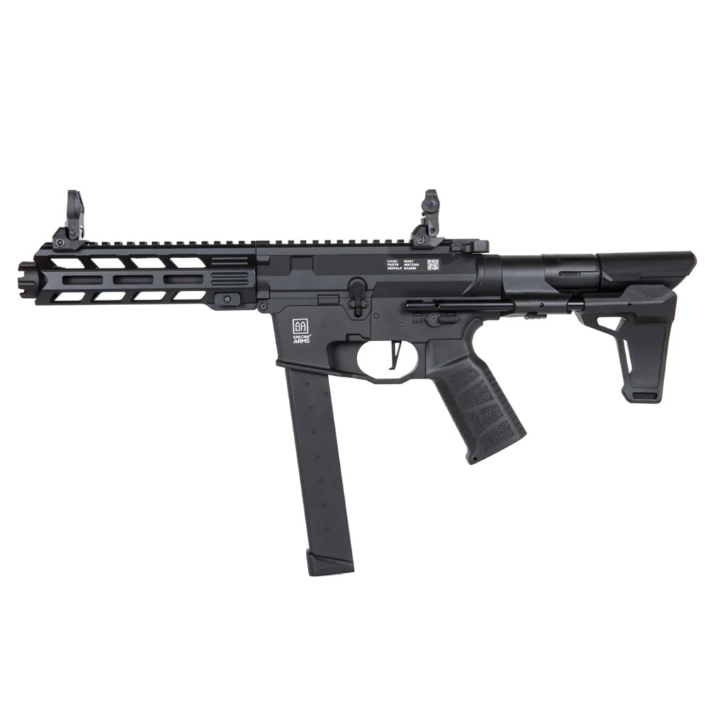 Specna Arms SA-X10 EDGE™ Airsoft Tüfeği ETU1™ – (30 rps) – Siyah