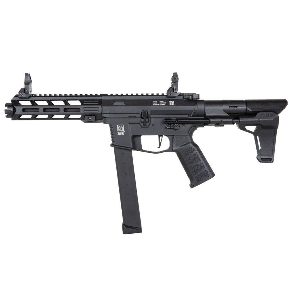 Specna Arms SA-FX10 FLEX™ Airsoft Tüfeği ETU1™ – (30 rps) – Siyah