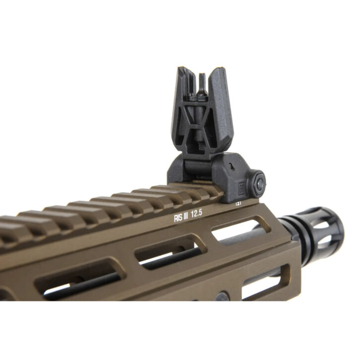 Specna Arms SA-P28 Prime™ Airsoft Tüfeği Daniel Defense® RIS III 12.5” Aster II ETU Fırçasız Motor – Chaos Bronz