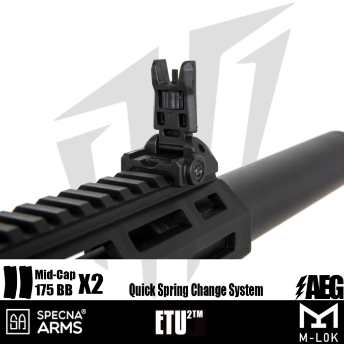 Specna Arms SA-F21 FLEX™ ETU2™ Airsoft Tüfeği – Siyah