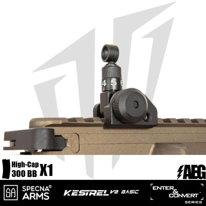 Specna Arms SA-H12 ONE™ Kestrel™ ETU Airsoft Tüfeği - Tan