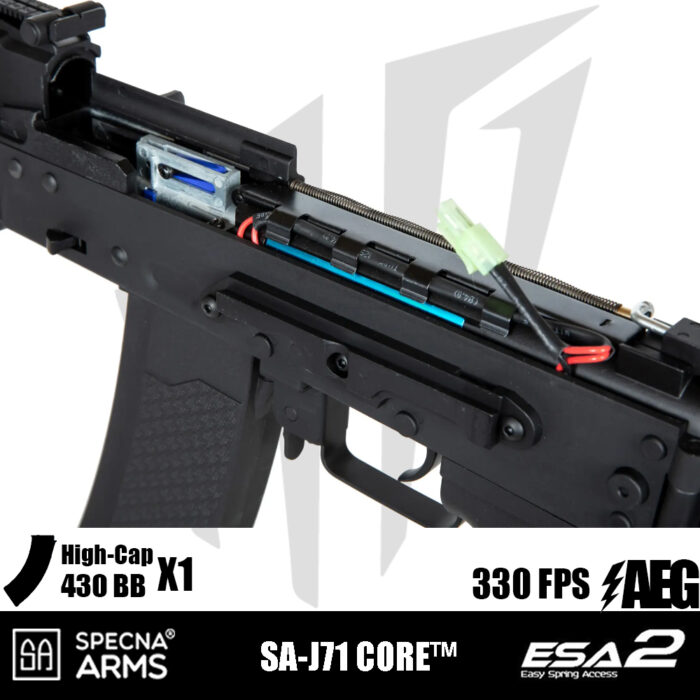 Specna Arms SA-J71 CORE™ Airsoft Tüfeği – Siyah