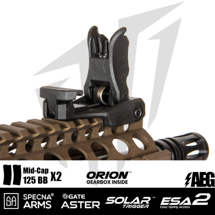 Specna Arms Daniel Defense® MK18 SA-E26 EDGE 2.0™ Airsoft Tüfeği – Chaos Bronz