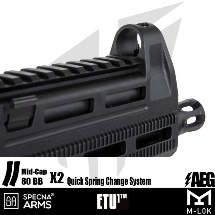 Specna Arms SA-J20 FLEX™ Airsoft Tüfeği – (30 rps) – Siyah