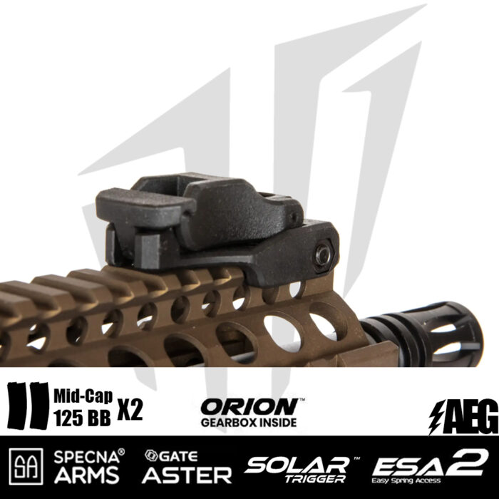 Specna Arms Daniel Defense® MK18 SA-E26 EDGE 2.0™ Airsoft Tüfeği – Chaos Bronz