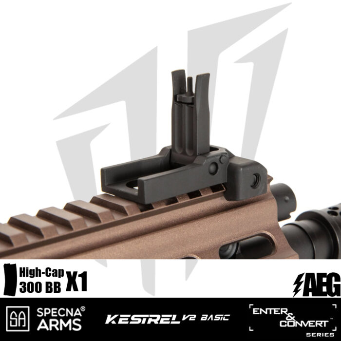 Specna Arms SA-H12 ONE™ Kestrel™ ETU Airsoft Tüfeği - Tan