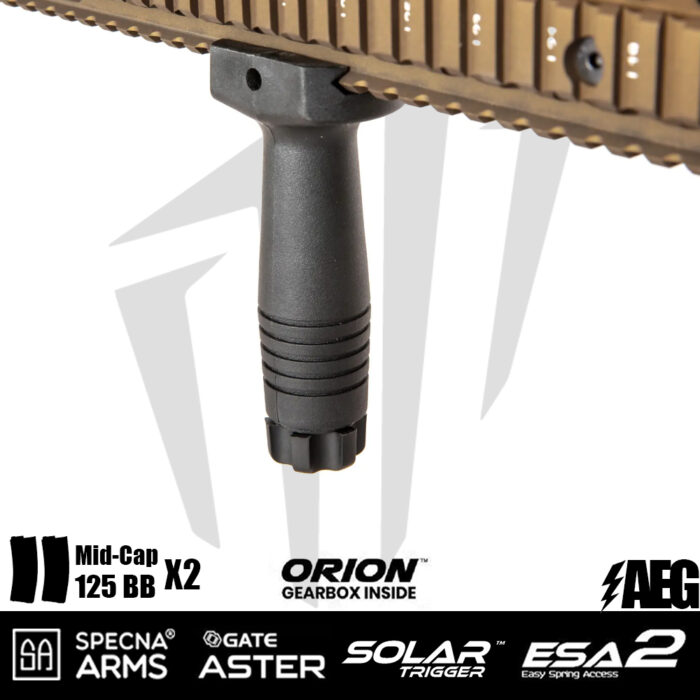 Specna Arms Daniel Defense® MK18 SA-E26 EDGE 2.0™ Airsoft Tüfeği – Chaos Bronz