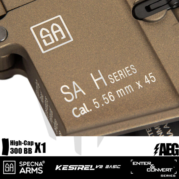 Specna Arms SA-H12 ONE™ Kestrel™ ETU Airsoft Tüfeği - Tan