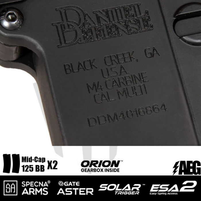Specna Arms Daniel Defense® MK18 SA-E26 EDGE 2.0™ Airsoft Tüfeği – Chaos Bronz
