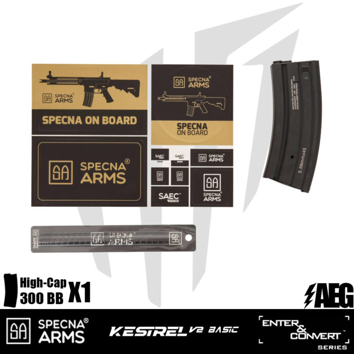 Specna Arms SA-H12 ONE™ Kestrel™ ETU Airsoft Tüfeği - Tan