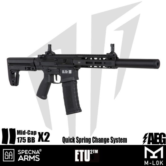 Specna Arms SA-F21 FLEX™ ETU2™ Airsoft Tüfeği – Siyah