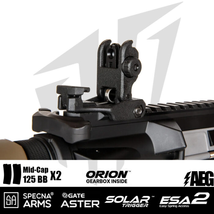 Specna Arms Daniel Defense® MK18 SA-E26 EDGE 2.0™ Airsoft Tüfeği – Chaos Bronz