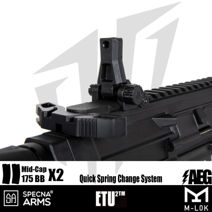 Specna Arms SA-F21 FLEX™ ETU2™ Airsoft Tüfeği – Siyah