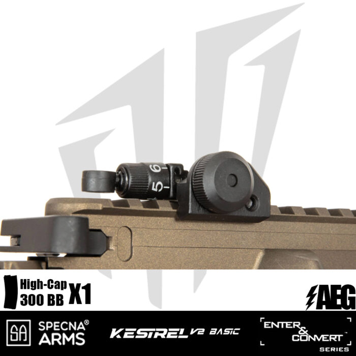 Specna Arms SA-H12 ONE™ Kestrel™ ETU Airsoft Tüfeği - Tan