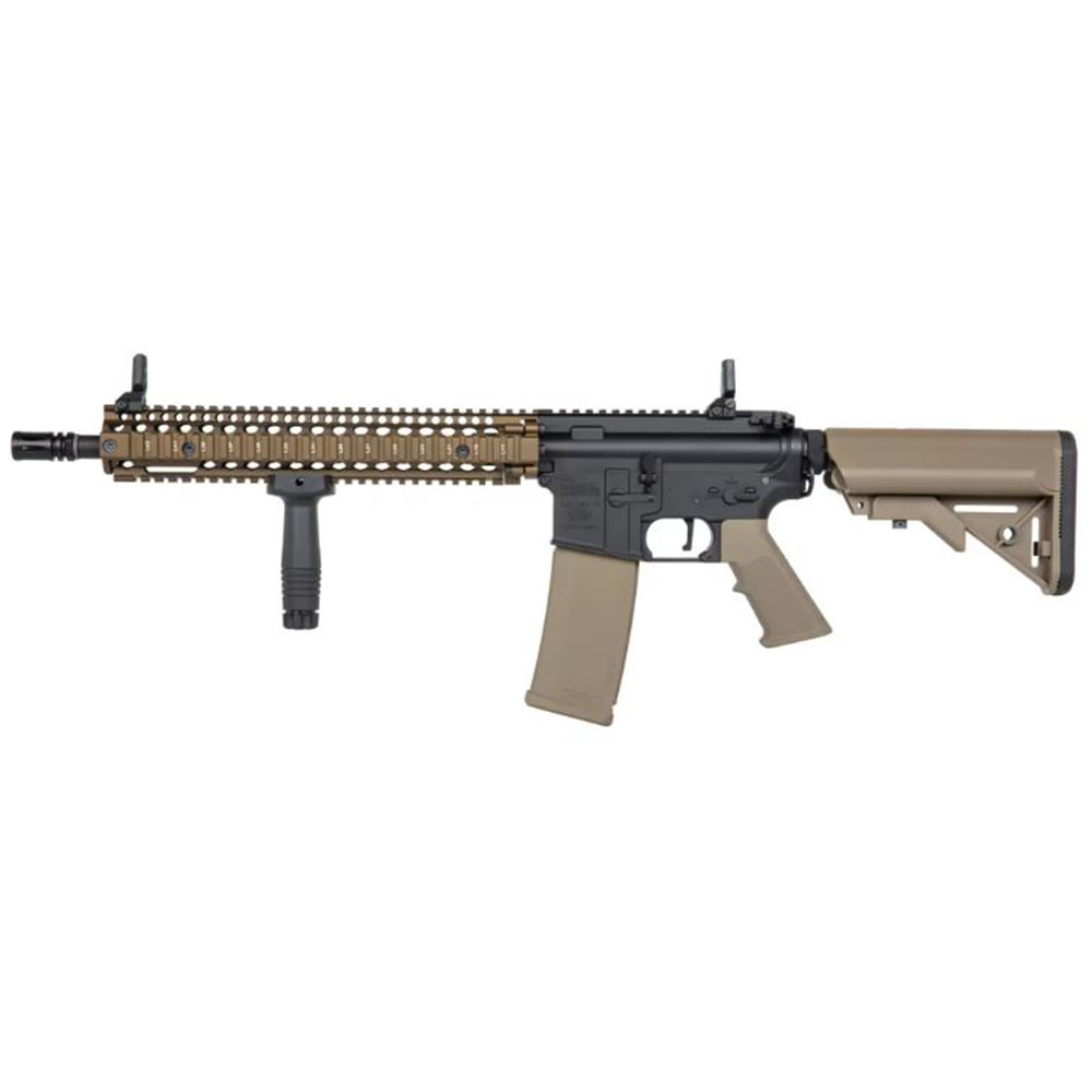 Specna Arms MK18 SA-P26 Prime™ Airsoft Tüfeği Daniel Defense® Kestrel™ ETU Fırçasız Motor – Chaos Bronze