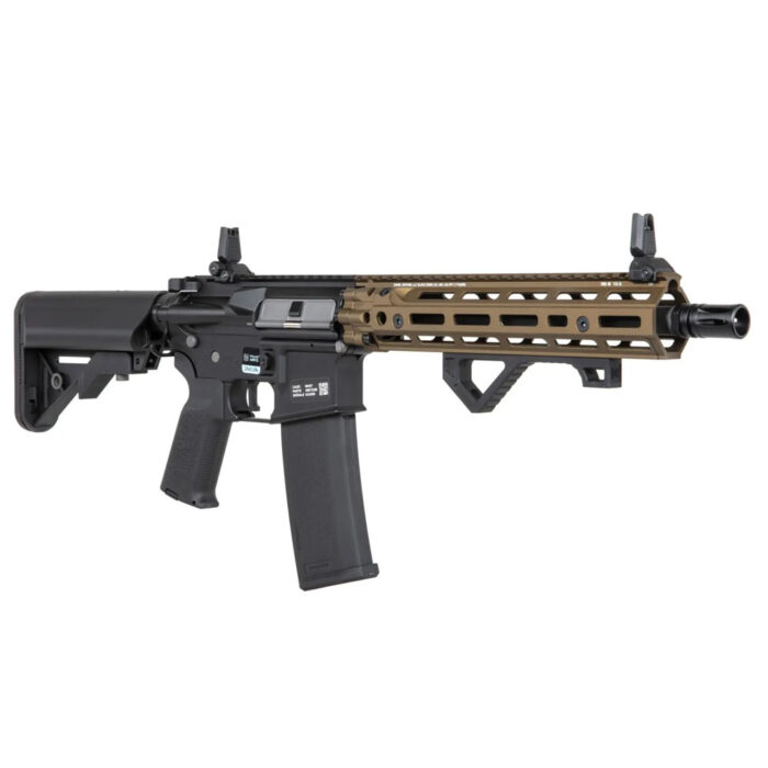 Specna Arms SA-P27 Prime™ Airsoft Tüfeği Daniel Defense® RIS III 10.5” Kestrel™ ETU Fırçasız Motor – Chaos Bronz