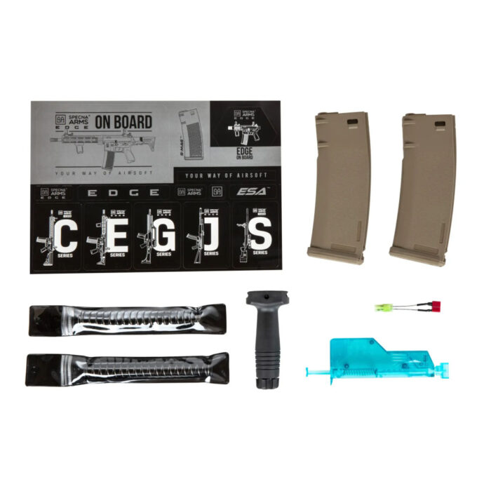 Specna Arms MK18 SA-P26 Prime™ Airsoft Tüfeği Daniel Defense® Kestrel™ ETU Fırçasız Motor – Chaos Bronze