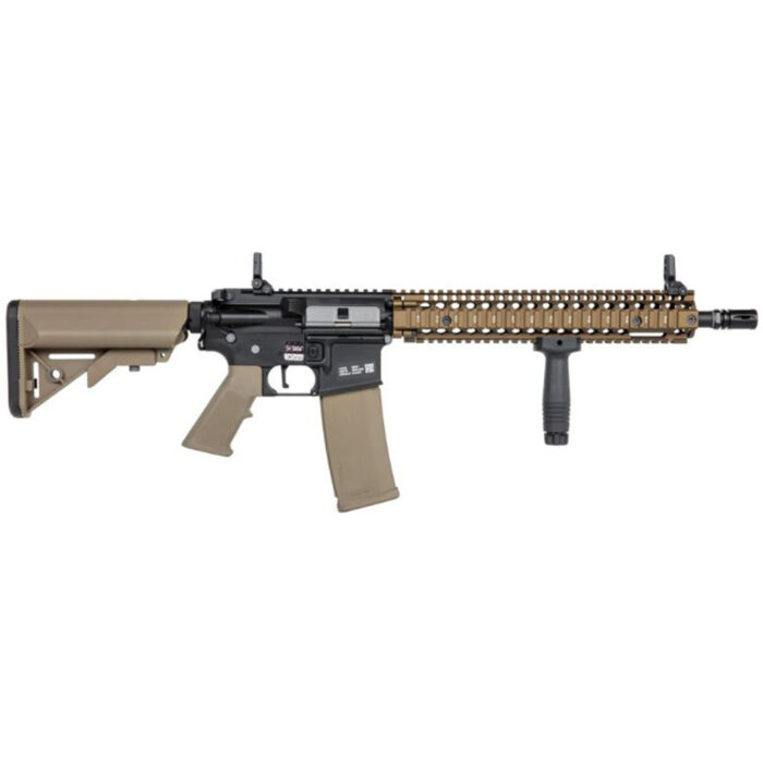 Specna Arms MK18 SA-P26 Prime™ Airsoft Tüfeği Daniel Defense® Kestrel™ ETU Fırçasız Motor – Chaos Bronze