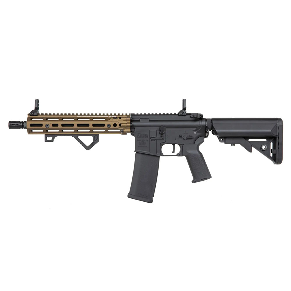 Specna Arms SA-P27 Prime™ Airsoft Tüfeği Daniel Defense® RIS III 10.5” Kestrel™ ETU Fırçasız Motor – Chaos Bronz