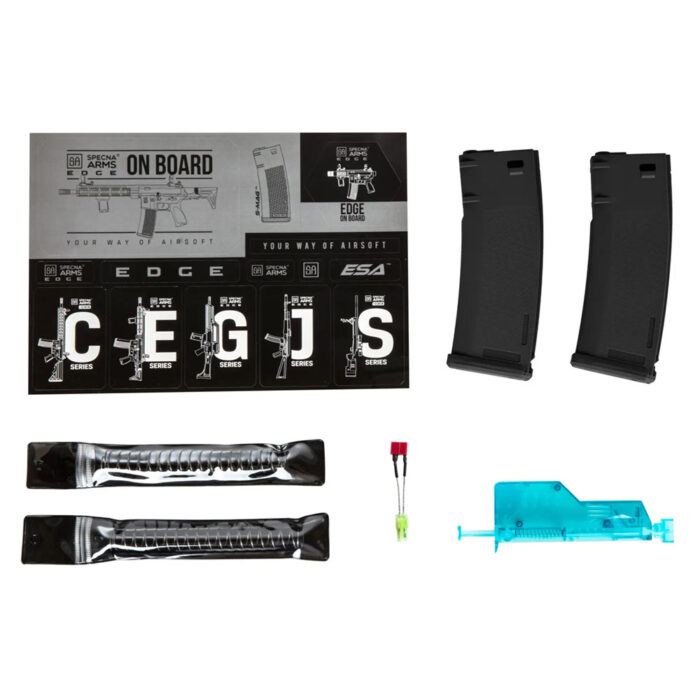 Specna Arms MK18 SA-P19 Prime™ Airsoft Tüfeği Daniel Defense® Kestrel™ ETU Fırçasız Motor – Siyah