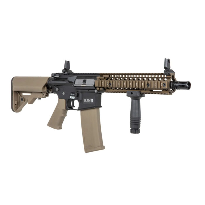 Specna Arms MK18 SA-P19 Prime™ Airsoft Tüfeği Daniel Defense® Kestrel™ ETU Fırçasız Motor – Chaos Bronze