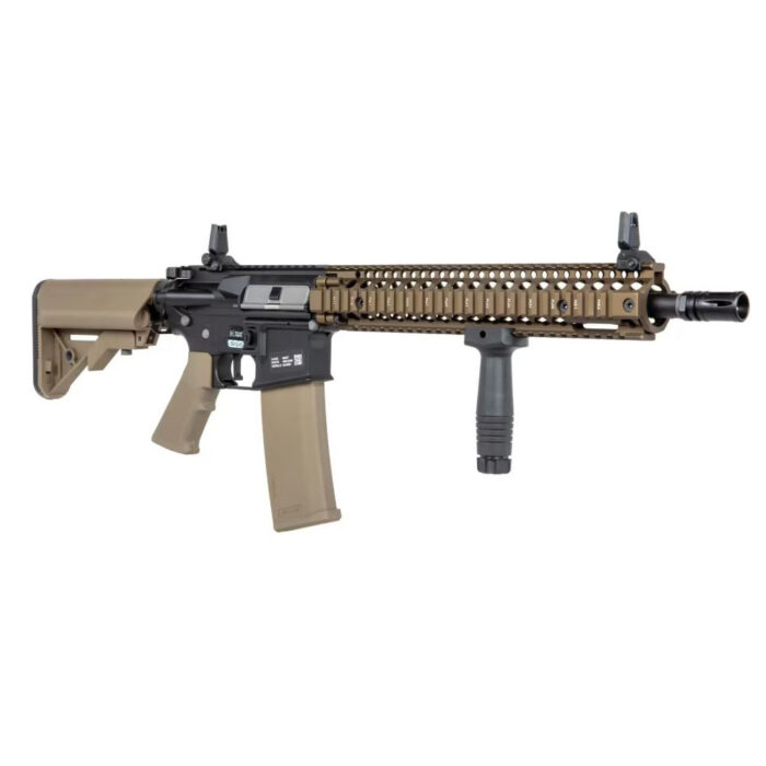 Specna Arms MK18 SA-P26 Prime™ Airsoft Tüfeği Daniel Defense® Kestrel™ ETU Fırçasız Motor – Chaos Bronze